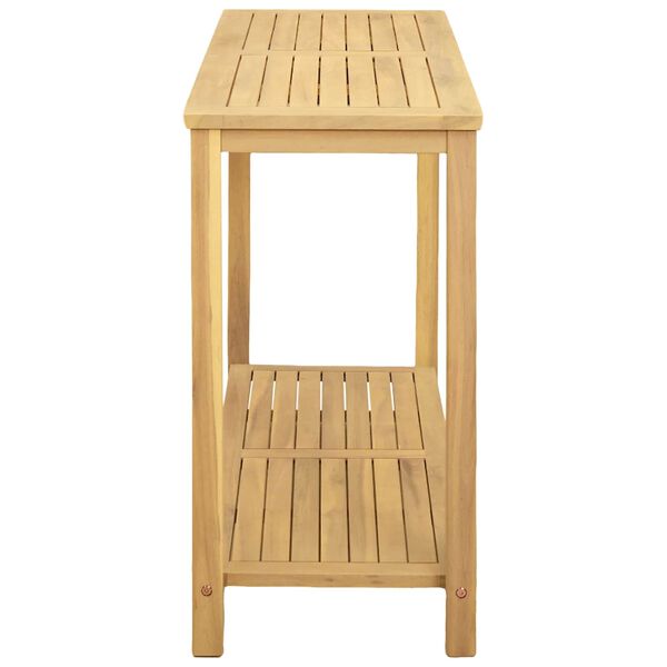 vidaXL Garten Konsolentisch 110x40x75 cm Massivholz Akazie