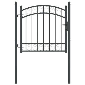 vidaXL Zauntor EMMEN 104 x 86 cm Abschlie&szlig;bar