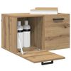 vidaXL Wandschrank Artisan-Eiche 60 x 36,5 x 35 cm Holzwerkstoff