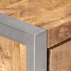 vidaXL Sideboard 60x35x72 cm Raues Mangoholz