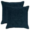 vidaXL Kissenbezug 2 stk. HOUTEN Marineblau 80 x 80 cm