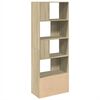 vidaXL Bücherregal Sonoma-Eiche 70x36x189 cm Holzwerkstoff