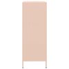 vidaXL Highboard Rosa 68x39x101,5 cm Stahl