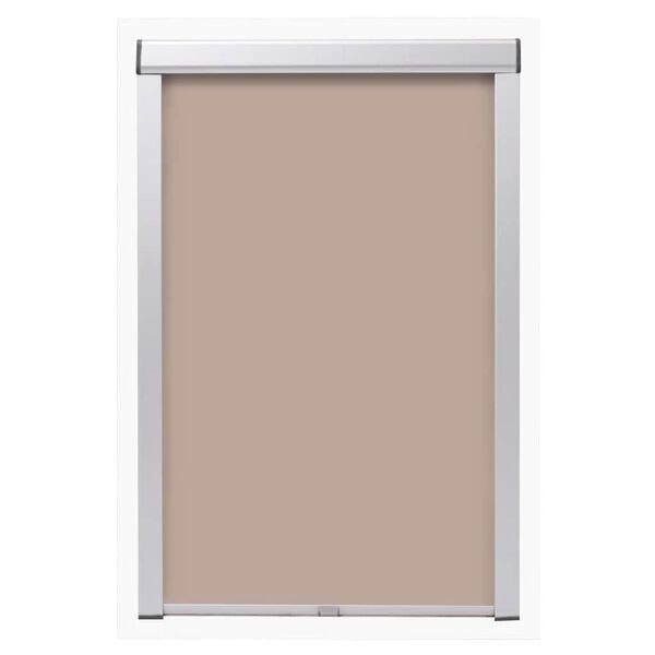 vidaXL Verdunkelungsrollo Beige S06/606