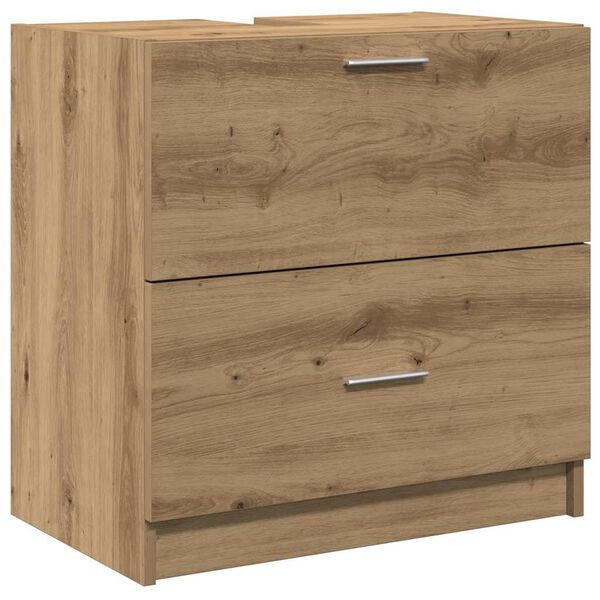 vidaXL Badezimmerschrank Artisan-Eiche 59 x 37 x 59 cm Holzwerkstoff