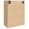 vidaXL Wandschrank Artisan-Eiche 69,5 x 34 x 90 cm Holzwerkstoff