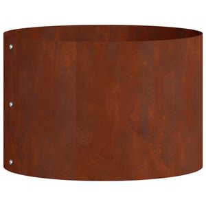 vidaXL Pflanzenring Rostig 30 x 30 x 20 cm Wetterfeststahl