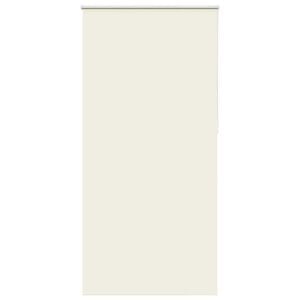 vidaXL Verdunkelungsrollo Cremewei&szlig; 110x210cm Stoffbreite 105,7cm