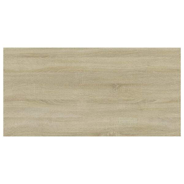 vidaXL B&uuml;cherregal-Bretter 8 Stk. Sonoma-Eiche 60x30x1,5 cm