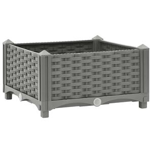 vidaXL Hochbeet 40x40x23 cm Polypropylen