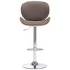 vidaXL Barhocker Taupe Stoff