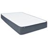 vidaXL Boxspringmatratze 190x140x20 cm Mittelweich Stoff