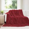 vidaXL Wohndecken 6 pcs Bordeauxrot 240 x 220 cm Fleece