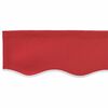 vidaXL Markisenersatzstoff Rot 235 x 195 cm Polyester