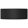 vidaXL Fu&szlig;balltisch-Bumper 16 Stk. Schwarz 2,7 x 2,7 x 1,3 cm TPE