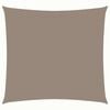 vidaXL Sonnensegel Oxford-Gewebe Quadratisch 5x5 m Taupe
