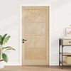 vidaXL Interior T&uuml;r Braun 93 x 202 cm Sperrholz