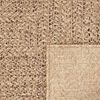 vidaXL Teppich ZIZUR Beige 200x290 cm Jute-Optik Indoor und Outdoor