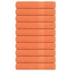 vidaXL Handt&uuml;cher 10 Stk. Orange 100x200 cm 360 g/m&sup2; 100% Baumwolle