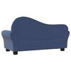 vidaXL Kindersofa Blau Stoff
