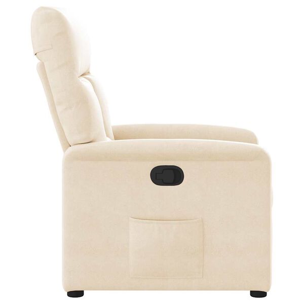 vidaXL Relaxsessel Beige Mikrofasergewebe