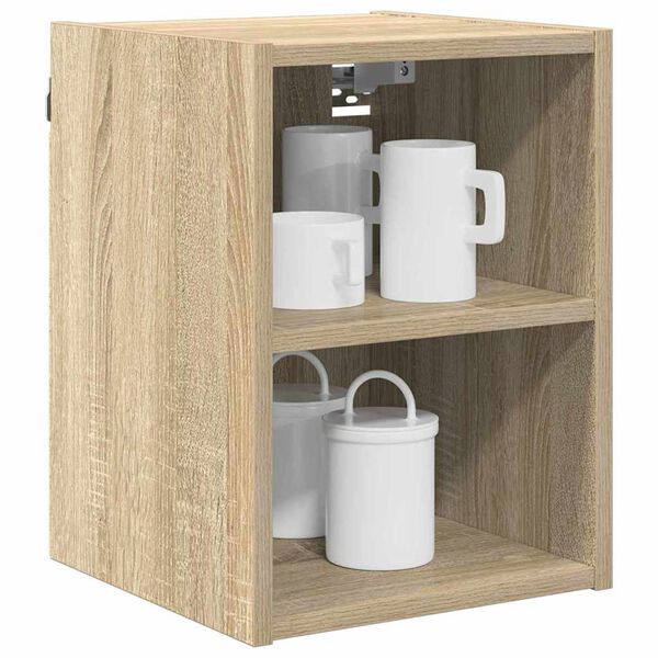 vidaXL H&auml;ngeschrank Sonoma-Eiche 30 x 29,5 x 40 cm Holzwerkstoff