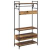 vidaXL Kleiderschrank Altholz 89 x 39 x 184.5 cm Holzwerkstoff