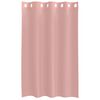 vidaXL Voile Vorh&auml;nge mit &Ouml;sen 2 Stk. Rosa 140x175 cm