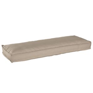 vidaXL Kissen Taupe 120 x 40 x 8 cm Oxford-Stoff