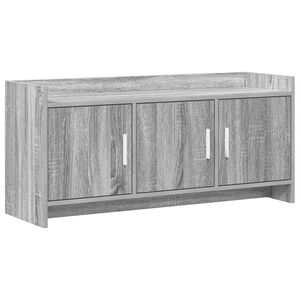 vidaXL TV-Schr&auml;nk 102 x 33 x 47 cm Grau Sonoma Holzwerkstoff