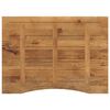 vidaXL Schreibtischplatte mit Aussparung 100x80x2,5cm Massivholz Mango