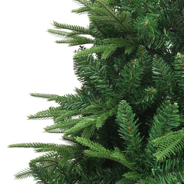vidaXL K&uuml;nstlicher Weihnachtsbaum Gr&uuml;n 210 cm PVC PE