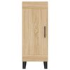 vidaXL Highboard Sonoma-Eiche 34,5x34x180 cm Holzwerkstoff