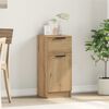 vidaXL Sideboard Artisan-Eiche 30x30x70 cm Holzwerkstoff