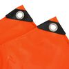 vidaXL Plane 650g / m&sup2; Orange 6 x 8 m Canvas mit PVC-Beschichtung
