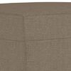 vidaXL Sitzbank Taupe 70x35x41 cm Stoff