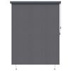 vidaXL Rollo Anthrazit 200 x 250 cm Stoff und Aluminium