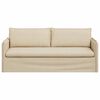 vidaXL Sofa Creme Gesamtabmessungen: 196 x 82 x 85 cm (B x T x H) Samt