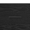 vidaXL Sideboard Schwarz Eichen-Optik 40 x 33 x 70 cm Holzwerkstoff