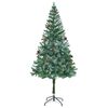 vidaXL K&uuml;nstlicher Weihnachtsbaum Gr&uuml;n 180 cm PVC und Stahl