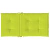 vidaXL Gartenstuhlauflagen f&uuml;r Niedriglehner 4Stk Knallgr&uuml;n 100x50x3cm