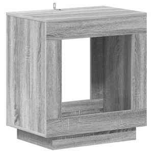 vidaXL Beistelltisch Graues Sonoma 60 x 40 x 65 cm Holzwerkstoff