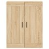vidaXL Highboard Sonoma-Eiche 69,5x34x180 cm Holzwerkstoff