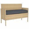 vidaXL Pallet Kissen Set 2 pcs Anthrazit 120 x 40 x 8 cm Oxford-Stoff