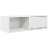 vidaXL TV-Schrank Wei&szlig; 80x31x25,5 cm Holzwerkstoff