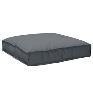 vidaXL Kissen Oxford-Stoff Anthrazit 80 x 80 x 12 cm