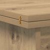 vidaXL Couchtisch Artisan-Eiche 55 x 54,5 x 45 cm Holzwerkstoff