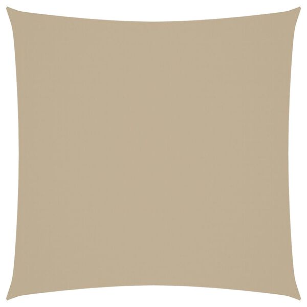 vidaXL Sonnensegel Oxford-Gewebe Quadratisch 3,6x3,6 m Beige