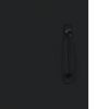 vidaXL Sideboard Schwarz 69,5x34x90 cm Holzwerkstoff