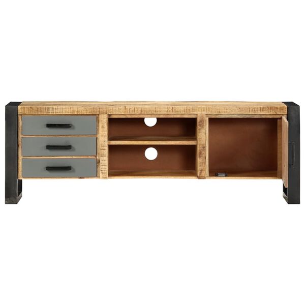 vidaXL TV-Schrank 120×30×40 cm Massivholz Mango